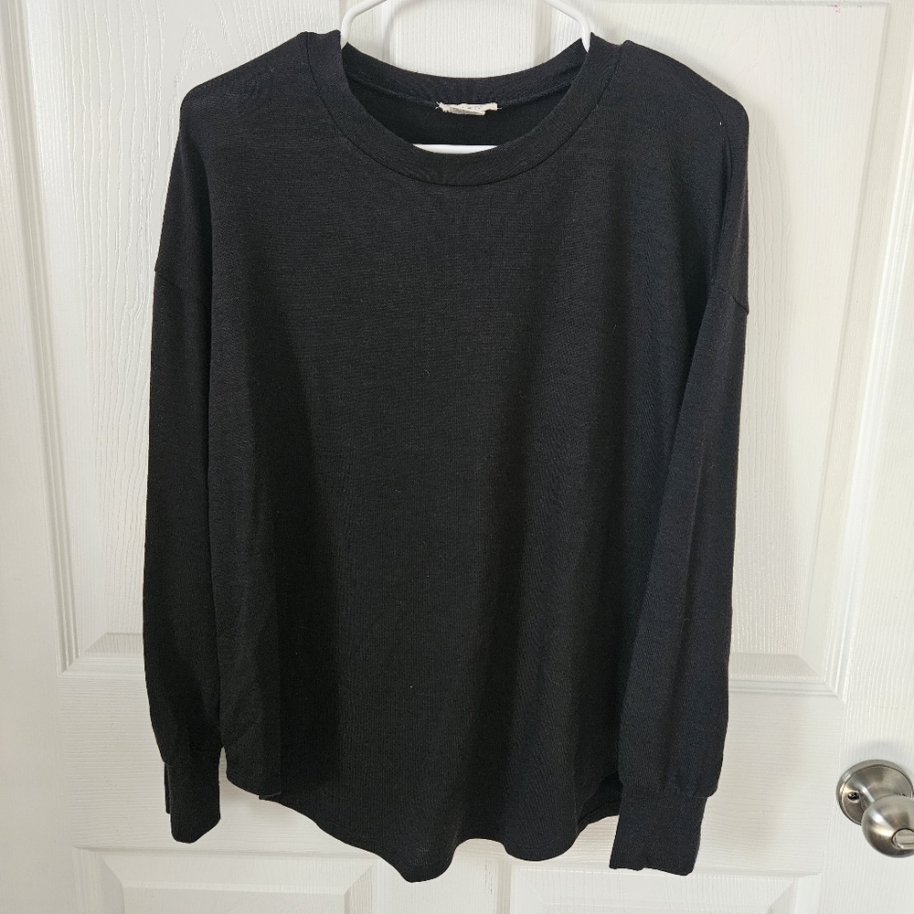Yelete Melange Knit Top